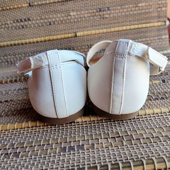 Girls Annie Crystal Studded Ankle Strap Sandals Size 3 - Picture 9 of 12